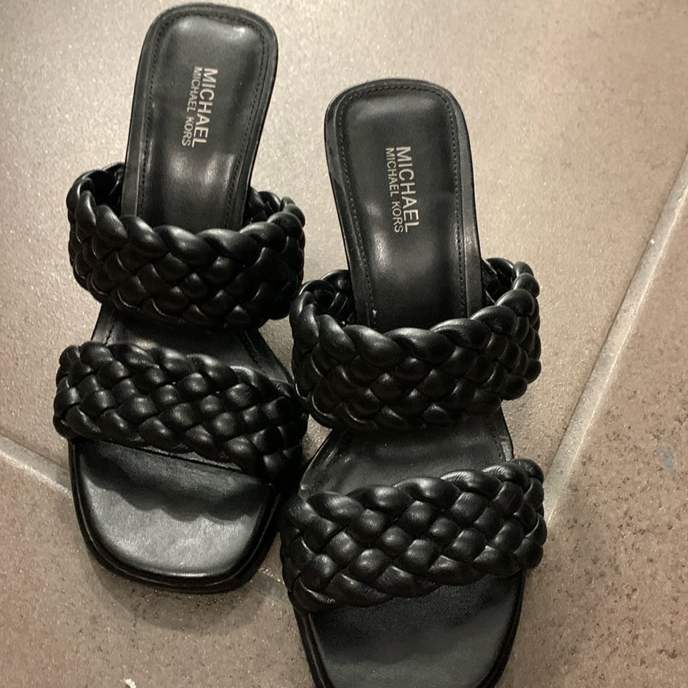 Michael Kors Leather Sandals